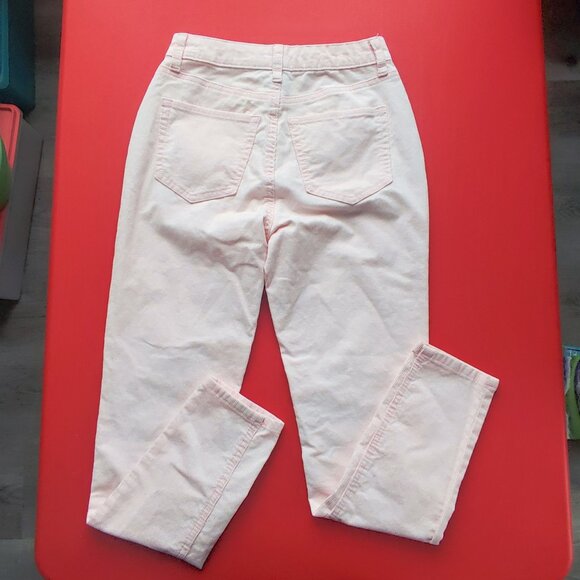 NOBO light pink corduroy pants women's junior size 1 - Picture 3 of 7